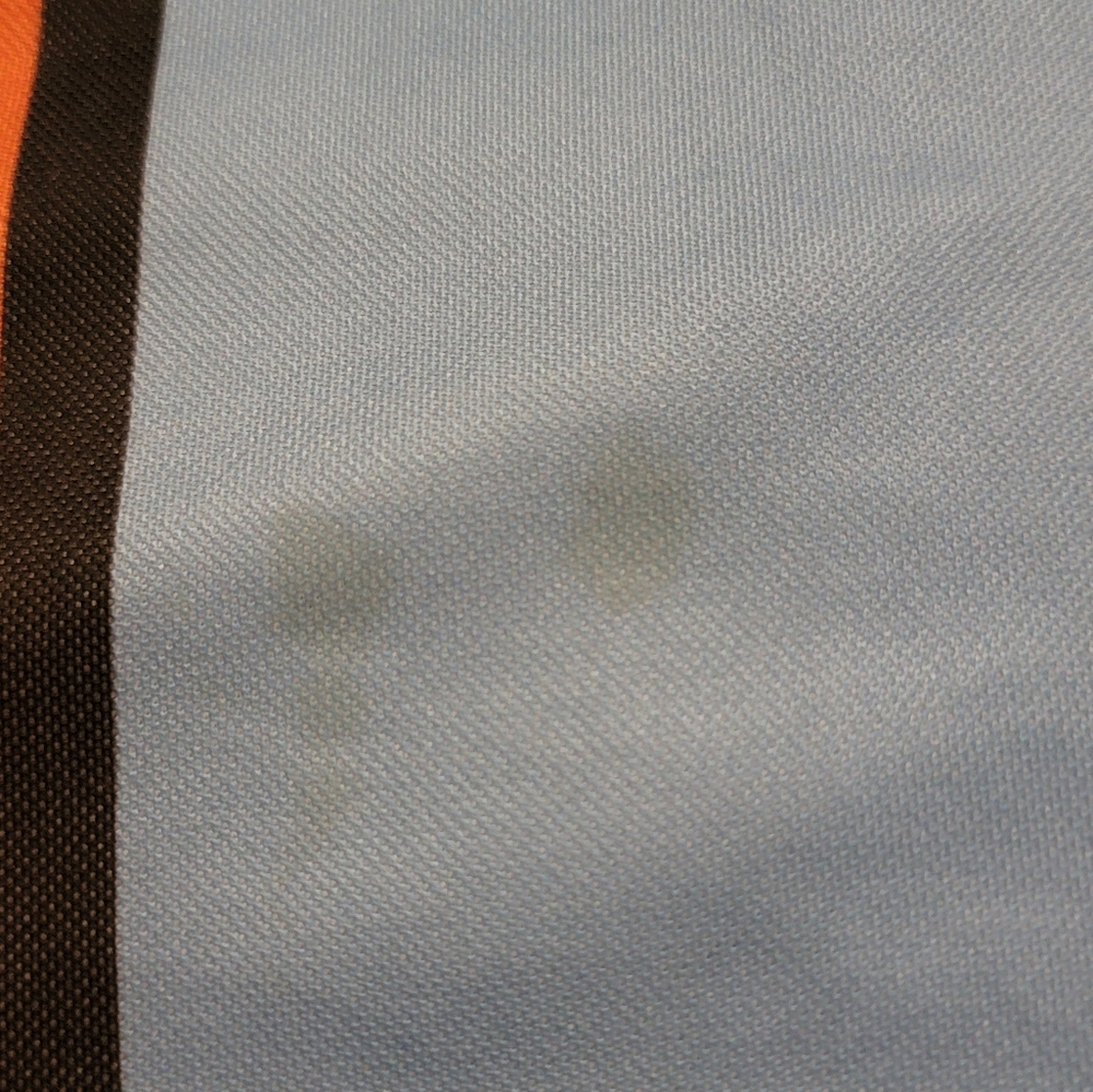 Blue and Orange Gulf Polo Shirt 3XL Vintage Retro Classic Timeless Racing - Picture 2 of 4